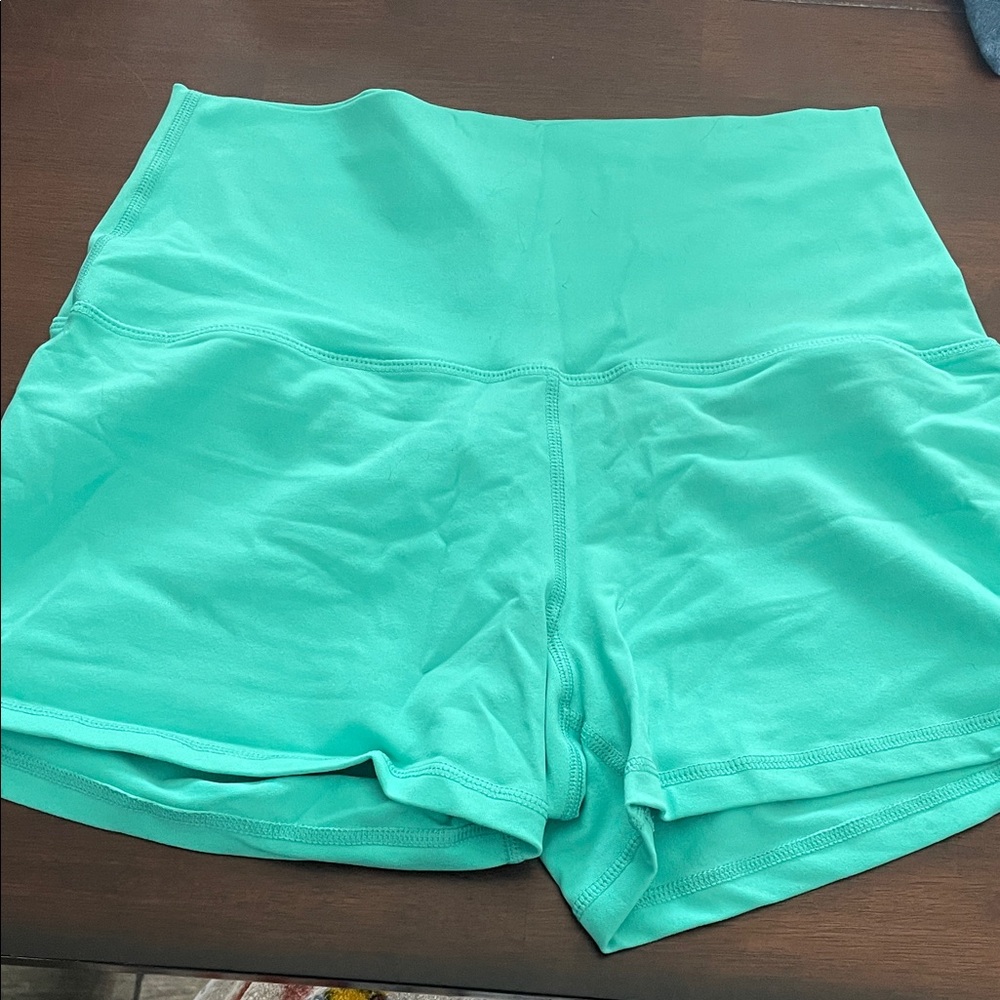 Born Primitive Aqua High Waist Women's Shorts